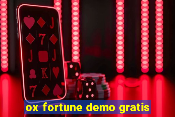 ox fortune demo gratis